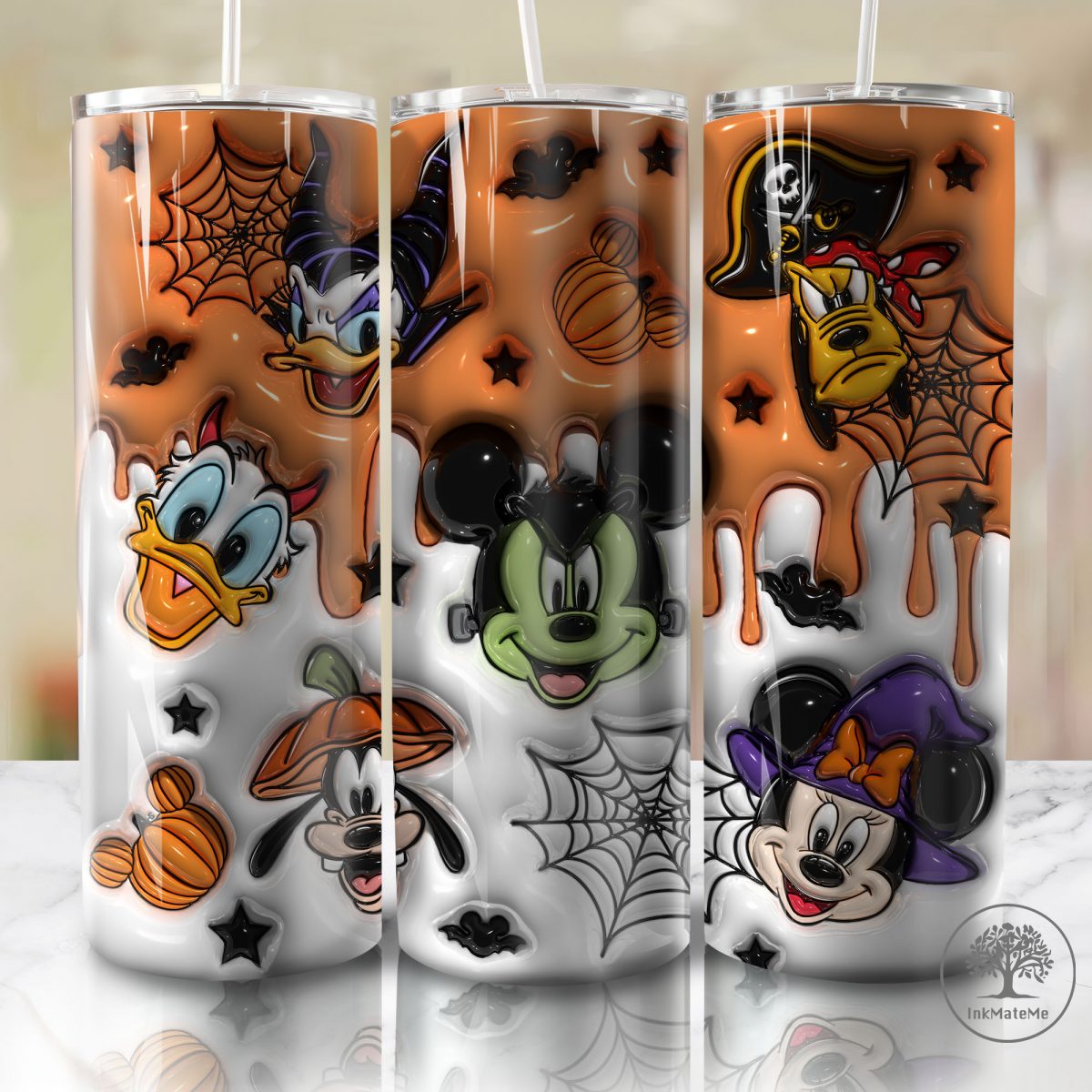 3D Inflated Pirates Cruise 20oz Skinny Tumbler Wrap Png, Pirates Family, Vacay Mode Svg, Magical Kingdom, Pumpkin Png, Halloween Tumbler Png