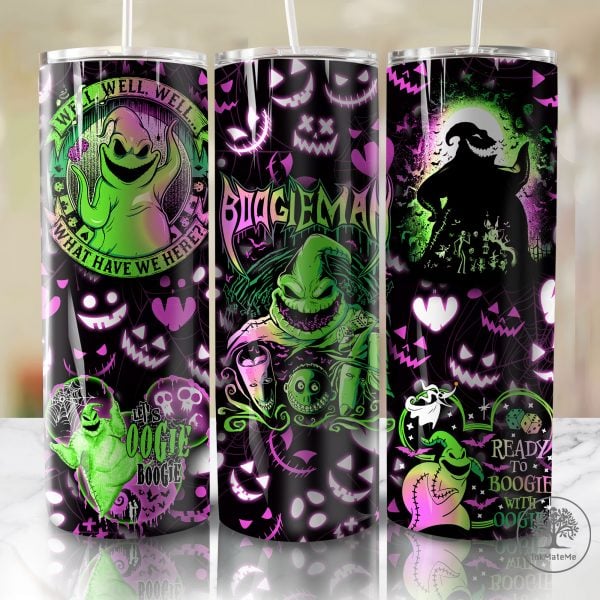 Halloween Horror 20oz Skinny Tumbler Wrap, Halloween Pumkin, Horror Fall Coffee 20oz Skinny Tumbler, 90s Horror Movie 20oz Tumbler Png