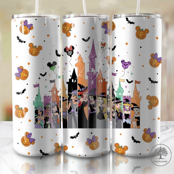 Halloween 20oz Skinny Tumbler Wrap Png, Halloween Princess, Halloween Tumbler Png, Movie Killers Png, Witchs Hat Halloween, Spider Halloween