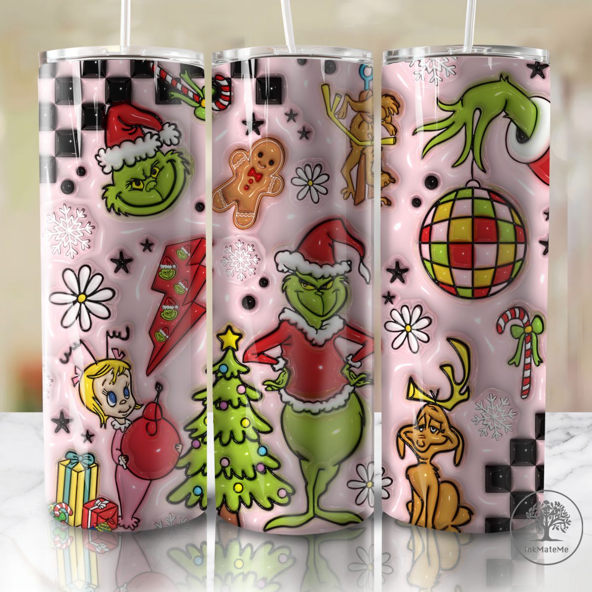 Christmas Vibes 20oz Tumbler Wrap Png, Christmas Movies Png, Santa Claus Png, Christmas Squad 16oz Libbey Can Glass, Drink And Coffee