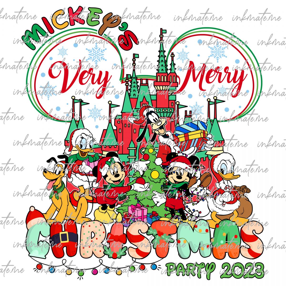 Very Merry Christmas 2023 Party Png, Christmas Vibes, Santa Hat Png, Christmas Png, Xmas, Holiday Christmas Png, Family Vacation Christmas