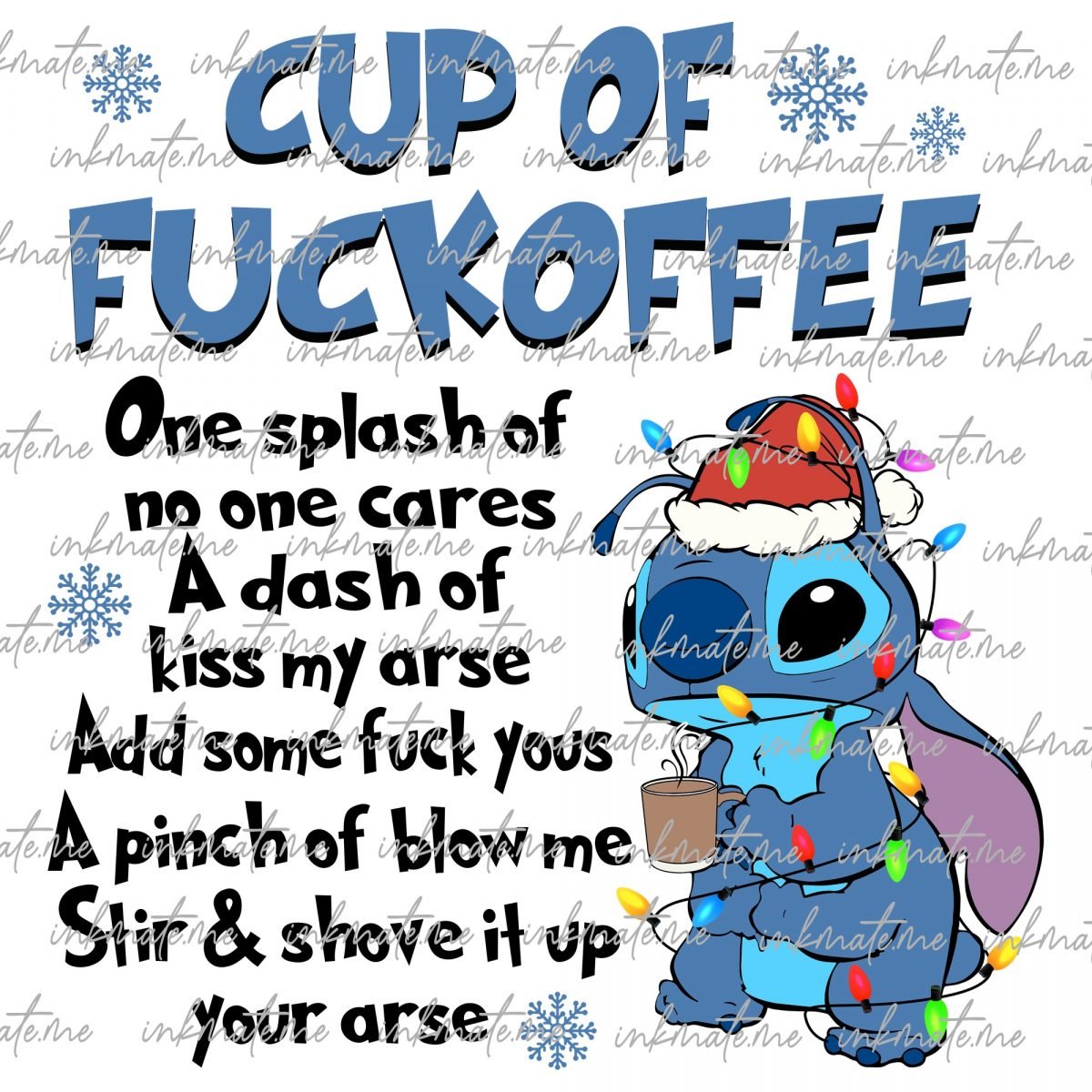 Cup Of Fuckcoffee Png, Merry Christmas Png, Xmas Holiday Png, Family Vacation Christmas, Coffee Lover Png, Christmas Vibes, Santa Hat Png