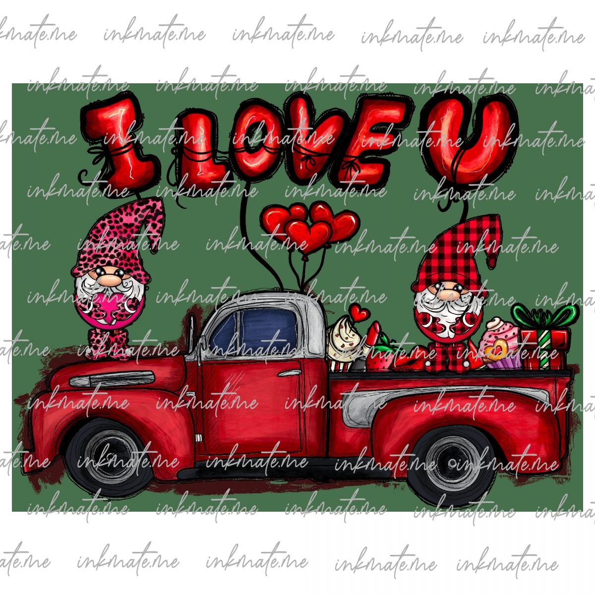 Digital PNG, Sublimate Design, Valentine's Day Png, Retro Valentine Png, Valentines Png