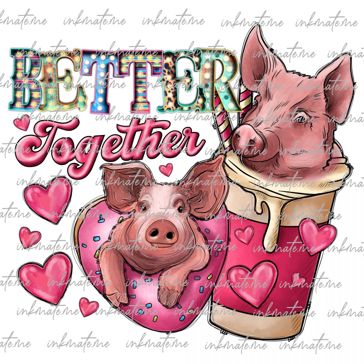 Sublimate Design, Valentines Png, Digital PNG