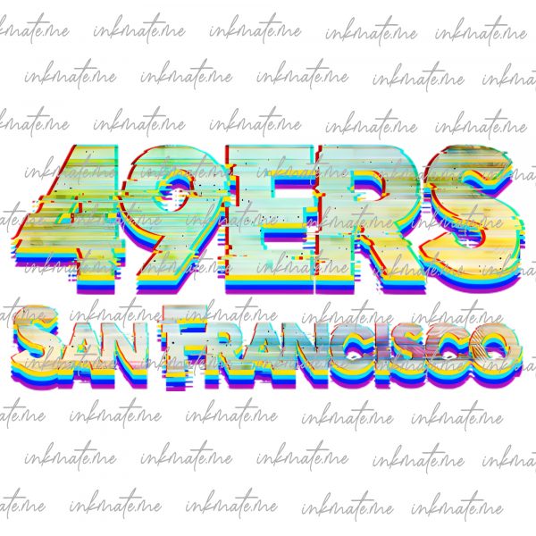 49ers Team Spirit, 49ers Pride, SF Football, 49ers Fan Art, 49ers Victory