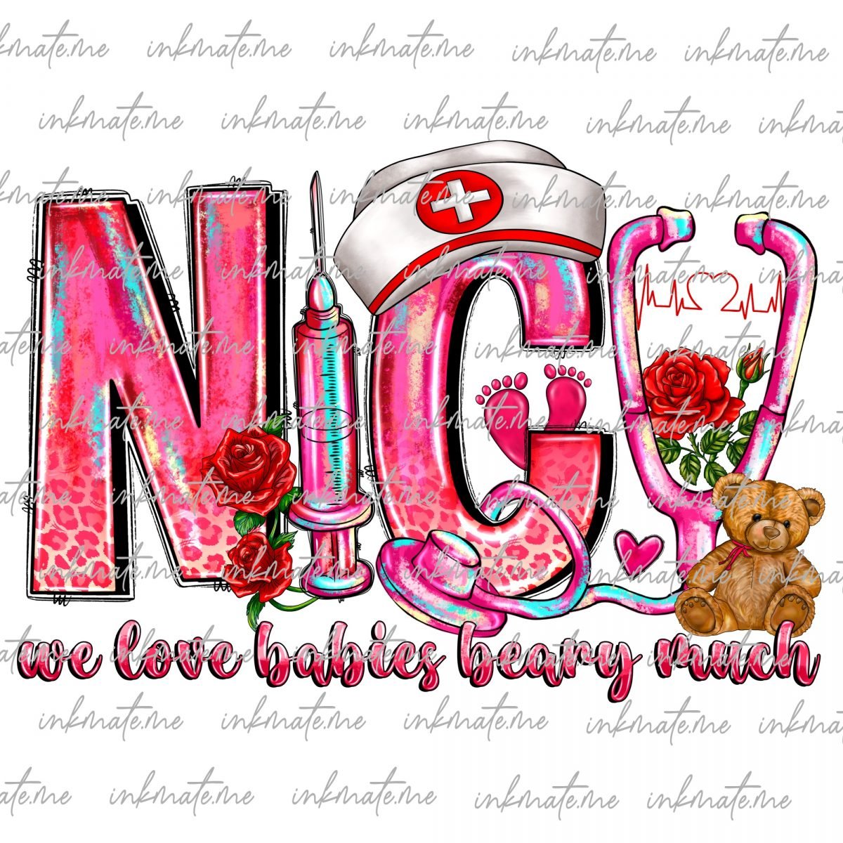 Bundle Designs, Retro Valentine Png, Valentines Png, Digital PNG