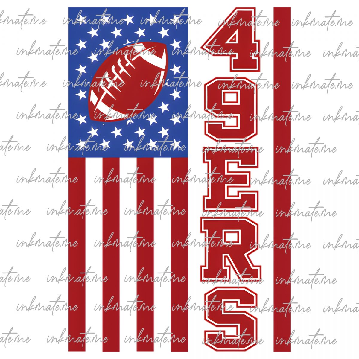 49ers Pride, 49ers Action, San Francisco Football, 49ers Game Day, 49ers Team Spirit, SF Football, SF 49ers, 49ers Fan Art