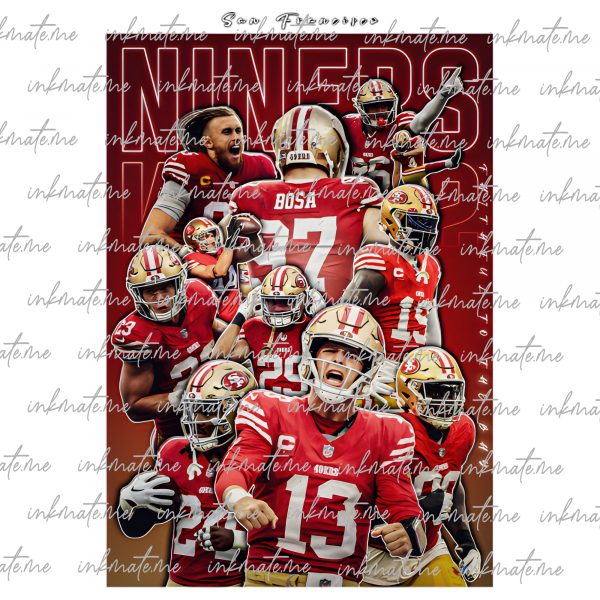 49ers Team Spirit, 49ers Pride, 49ers Action, SF 49ers