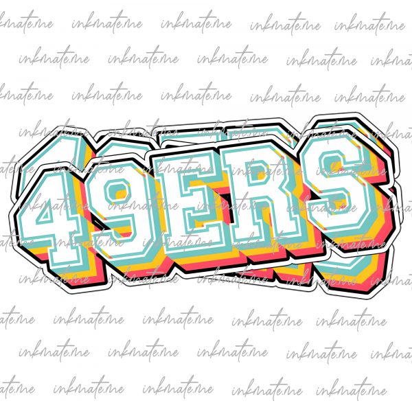 SF 49ers, 49ers Game Day, 49ers Victory, 49ers Team Spirit, SF Football, 49ers Fan Art, 49ers Action