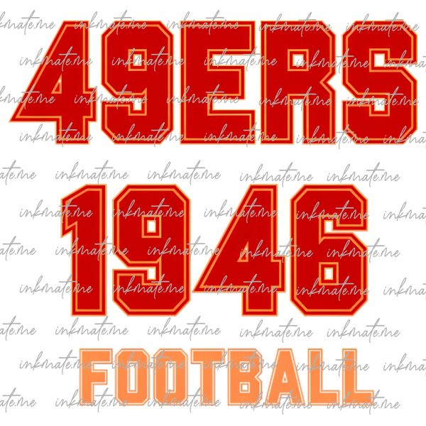 49ers Pride, San Francisco Football, 49ers Team Spirit, SF Football