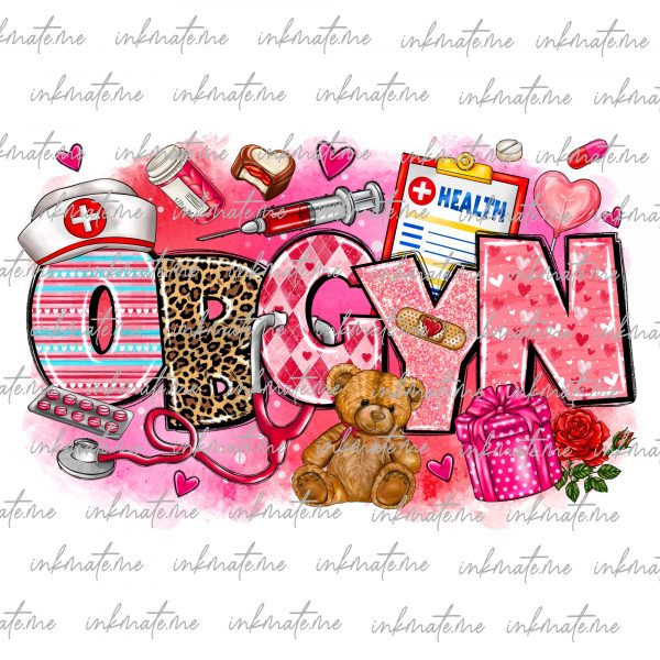 Valentine's Day Png, Bundle Designs, Retro Valentine Png