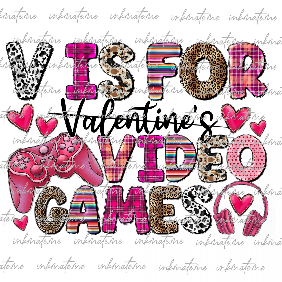 Valentines Png, Digital PNG, Bundle Designs, Sublimate Design, Retro Valentine Png, Valentine's Day Png