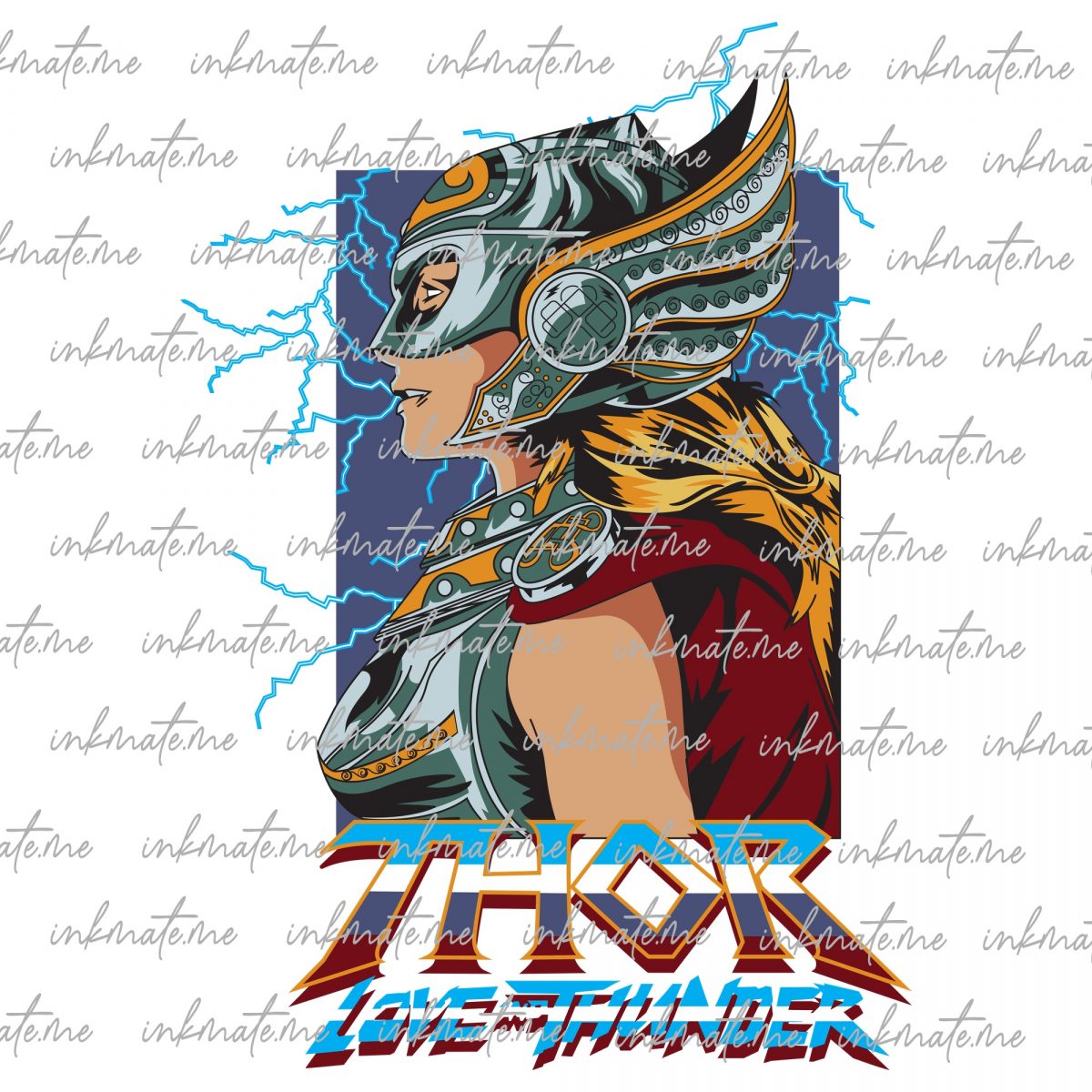 Thor Portrait, Legendary Thor, Thor Odinson, Asgardian Hero Thor