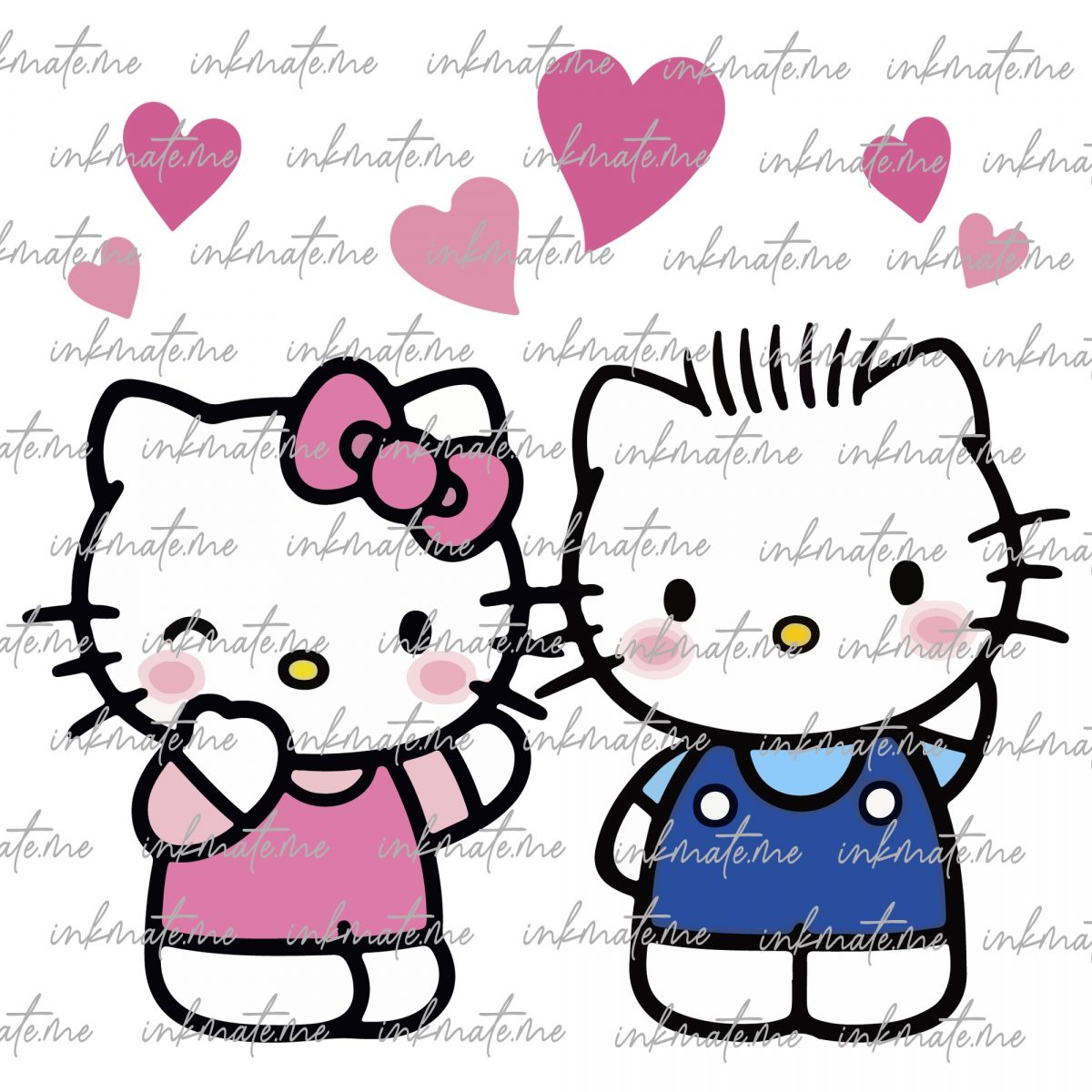 Hello Kitty Design, Cute Kitty, Cat, Pink Kitty, Hello Kitty Art