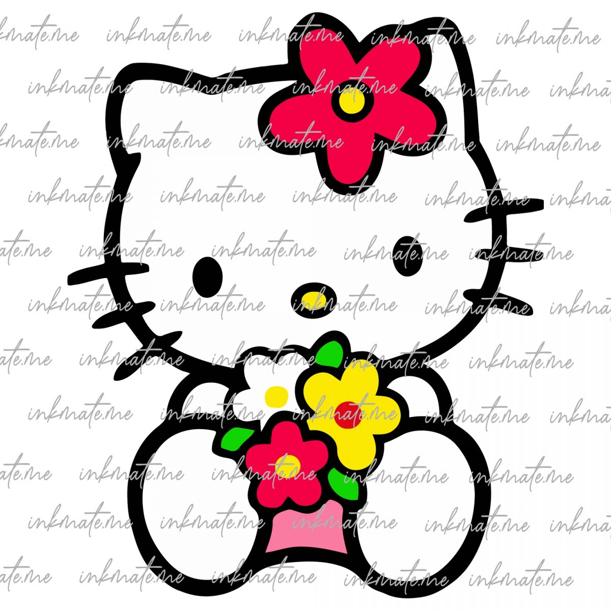 Pink Kitty, Hello Kitty, Hello Kitty Design, Kitty Cartoon