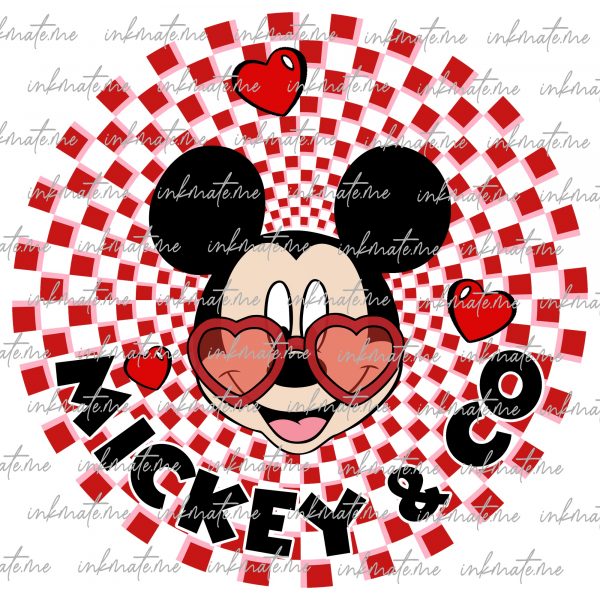 Disney Mickey Love, Mickey Valentine's Special, Minnie's Valentine, Romantic Mickey