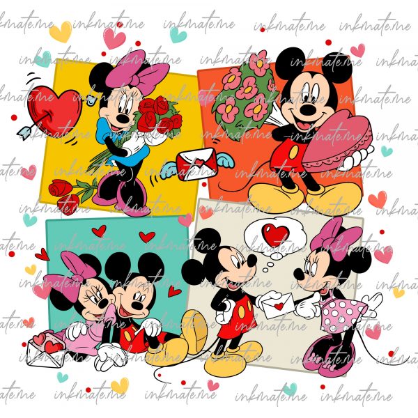 Minnie's Valentine, Mickey Heart, Mickey and Minnie Valentine, Valentine's Day Mickey