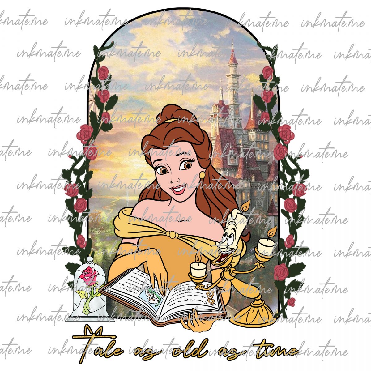 Tale As Old As Time Png, Princess and Prince Png, Family Vacation Png, Vacay Mode Png, Magical Kingdom Png, Family Trip Shirt Design