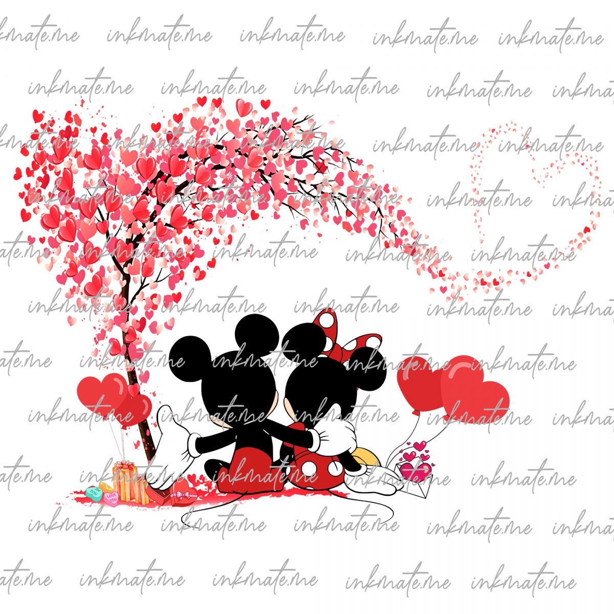 Mickey and Minnie Valentine, Mickey Heart, Romantic Mickey, Minnie's Valentine, Valentine's Day Mickey