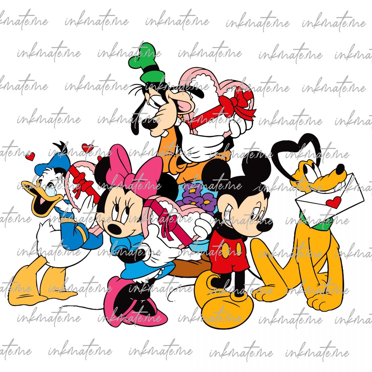 Mickey Valentine's Special, Mickey Heart, Mickey and Minnie Valentine, Valentine's Day Mickey