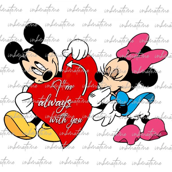 Disney Couple, Disney Love, Disney Mickey Love, Minnie's Valentine, Romantic Mickey, Valentine's Day Mickey