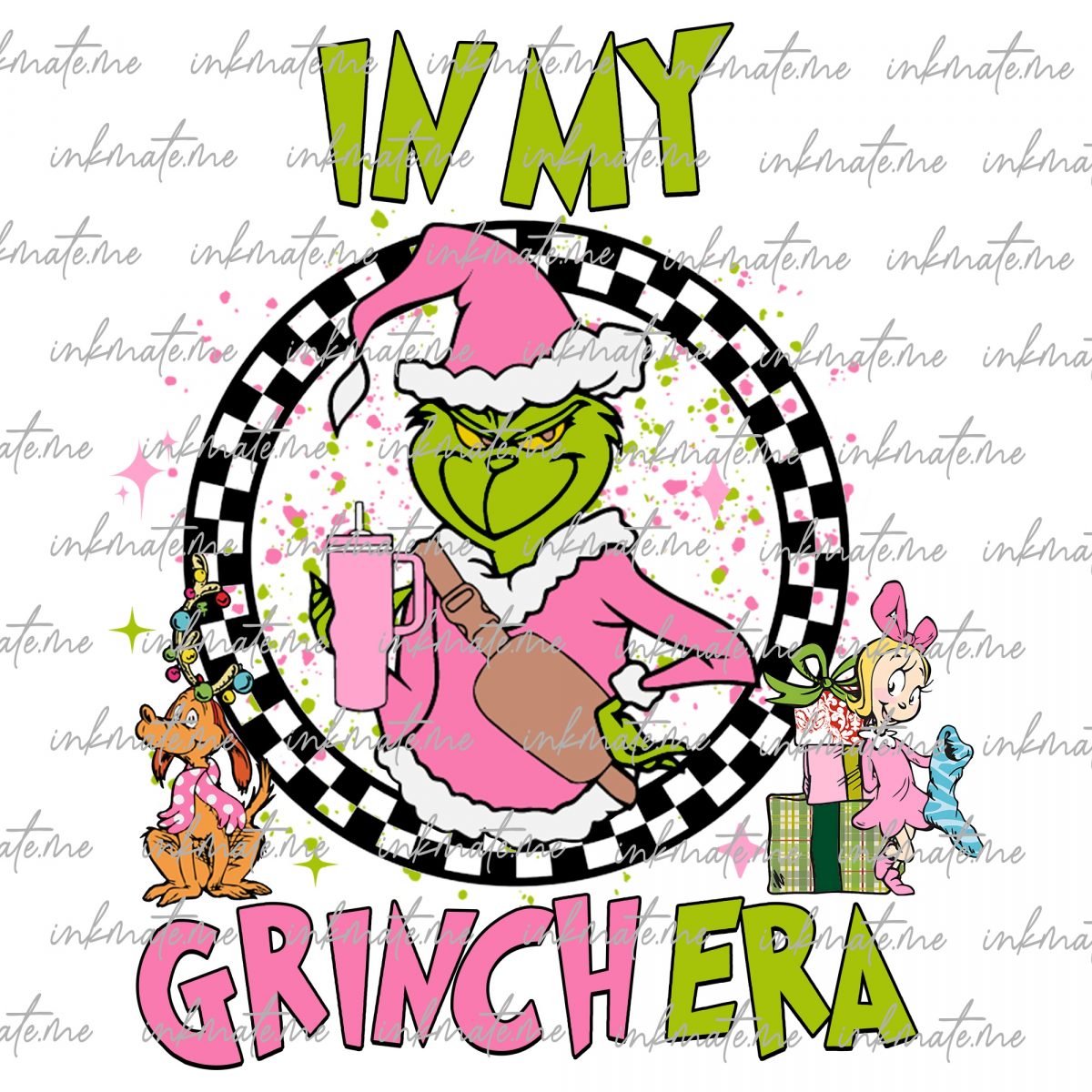 In My Era Png, Merry Christmas Png, Pink Christmas Movies Png, Pink Santa Claus, Funny Christmas, University Christmas, Retro Holiday Png