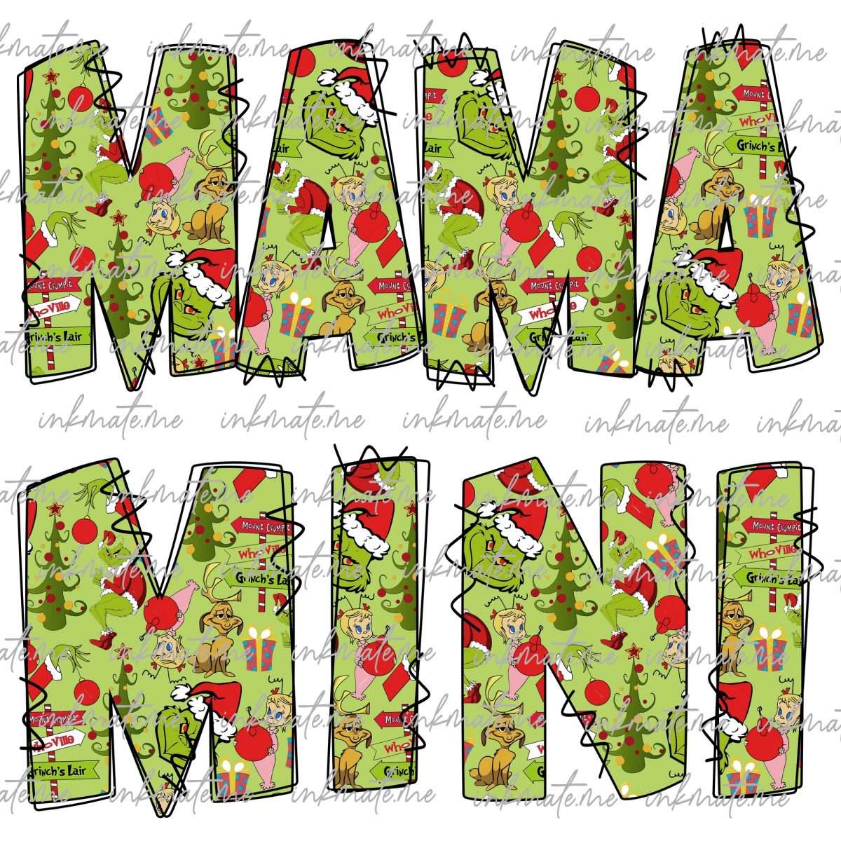 Bundle Christmas Mama Mini Png, Christmas Mom Png, Funny Christmas Png, Xmas Holiday Png, Merry Christmas Png, Santa Claus, Gift For Mama