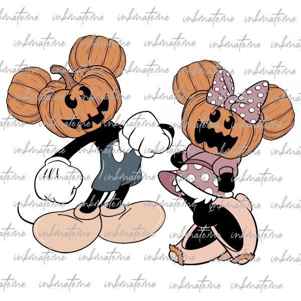 Pumpkin Mouse Png, Halloween Mouse Png, Halloween Custume, Pumpkin Head, Trick Or Treat, Spooky Season, Boo Png, Vintage Halloween, Fall Png