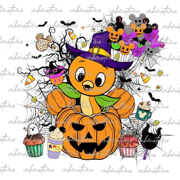 Custom Name Funny Halloween Png, Family Trip 2023 Png, Happy Halloween, Magical Kingdom Png, Witch Png, Drink And Food Halloween,Pumpkin Png