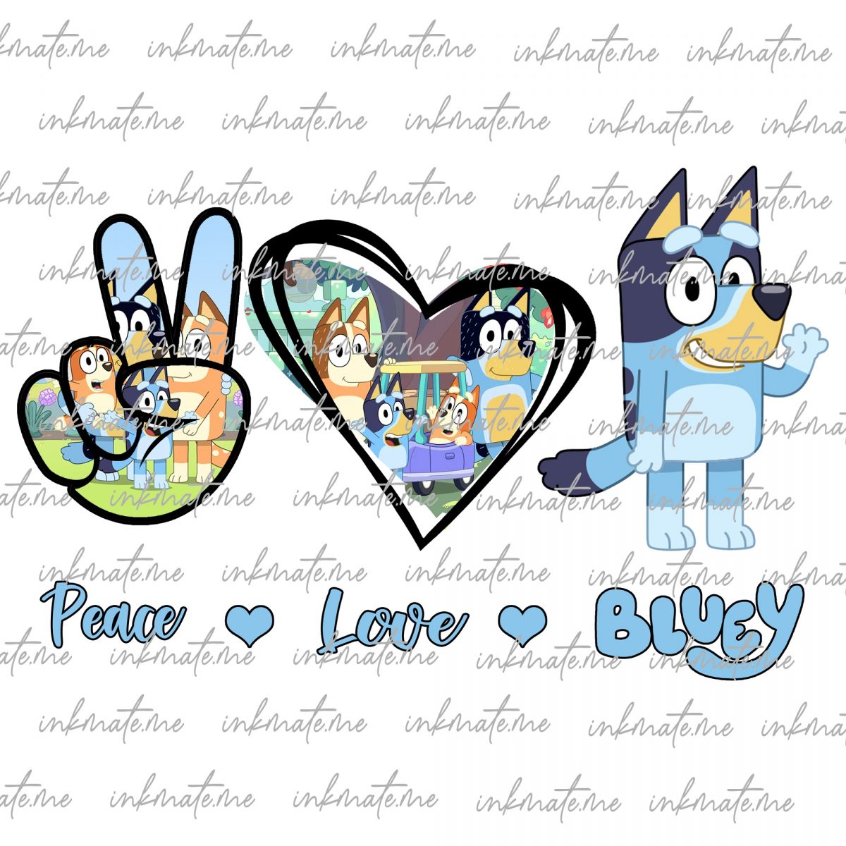 Bluey and Bingo, Bluey Adventure, Playful Bluey, Happy Bluey