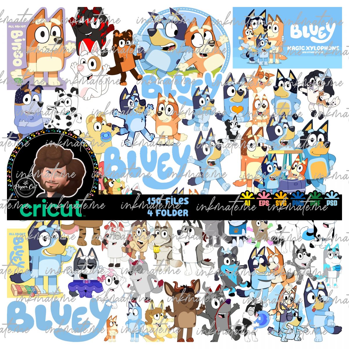 Bluey Cartoon, Bluey and Bingo, Playful Bluey, Bluey Family Fun, Bluey Adventure, Bluey Characters, Bluey and Friends, Happy Bluey