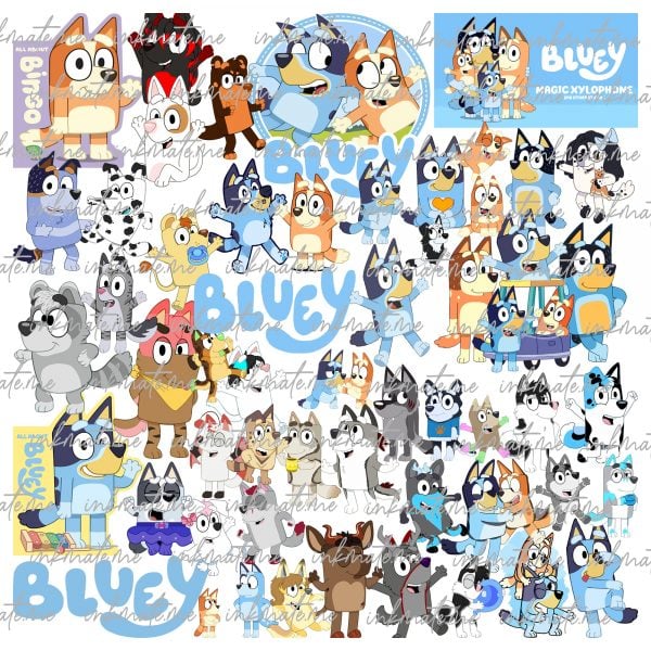 Bluey Cartoon, Bluey Characters, Bluey Family Fun