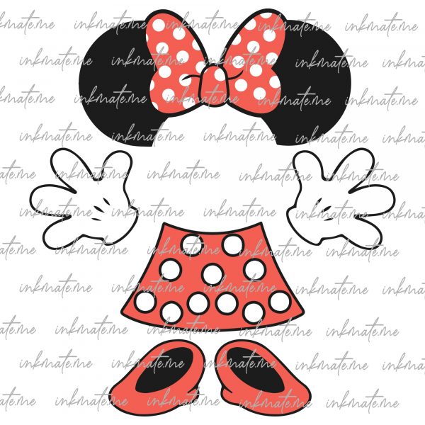 Minnie Mouse, Minnie Bow, Cute Minnie