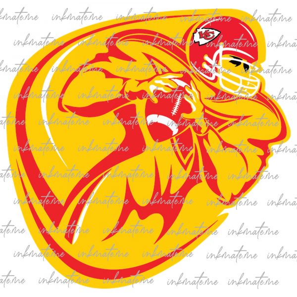 Chiefs Logo, Chiefs Fan Art, Chiefs Football, Chiefs Victory, Red and Gold, Kansas City Football