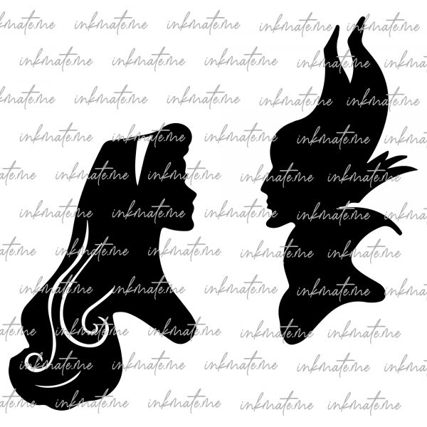 Disney Villain, Maleficent Wings, Maleficent Silhouette