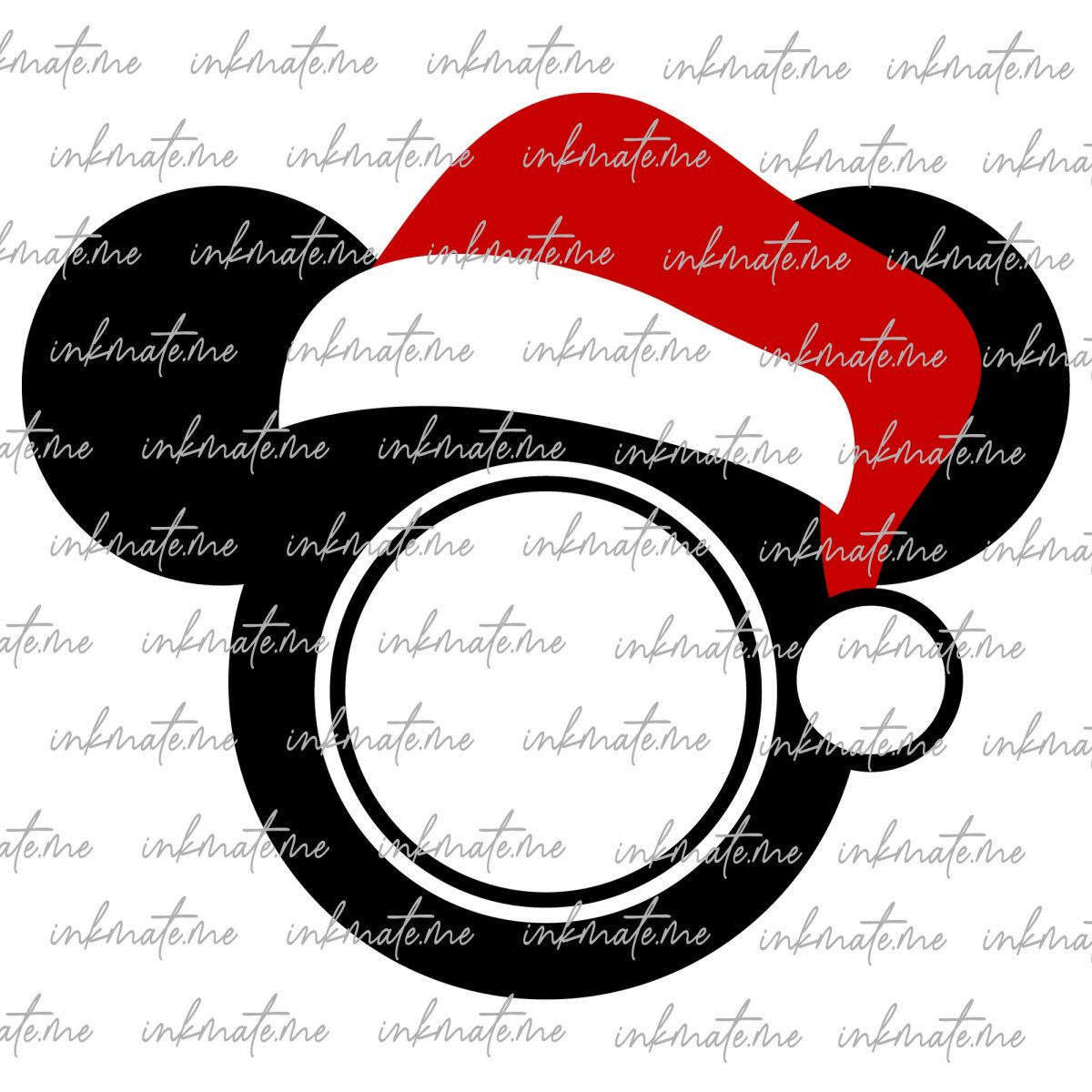 Mickey Santa Hat, Mickey Holiday Cheer, Disney Christmas