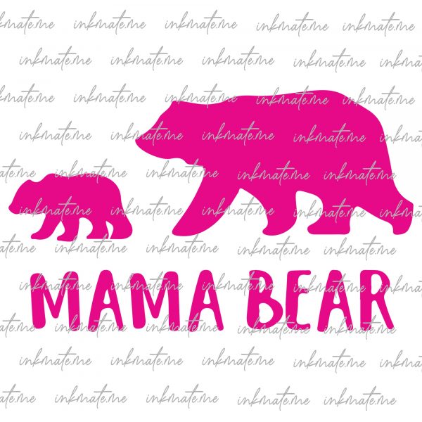 Protective Mama Bear, Mama Bear Paw, Mama Bear Quote