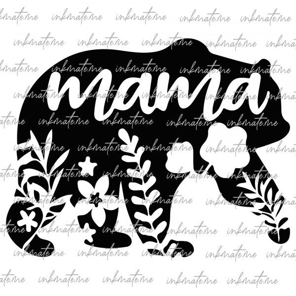 Family Bear, Mother Bear Love, Mama Bear Hug, Protective Mama Bear, Mama Bear and Cub, Mama Bear Quote, Mama Bear Paw, Bear Family Silhouette