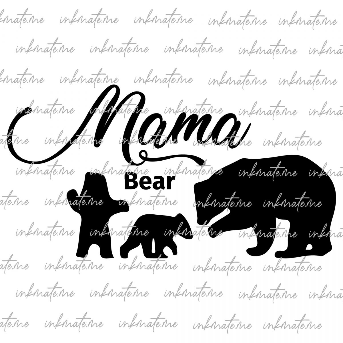 Mother Bear Love, Mama Bear Paw, Mama Bear Hug, Mama Bear and Cub, Mama Bear Quote, Protective Mama Bear, Family Bear