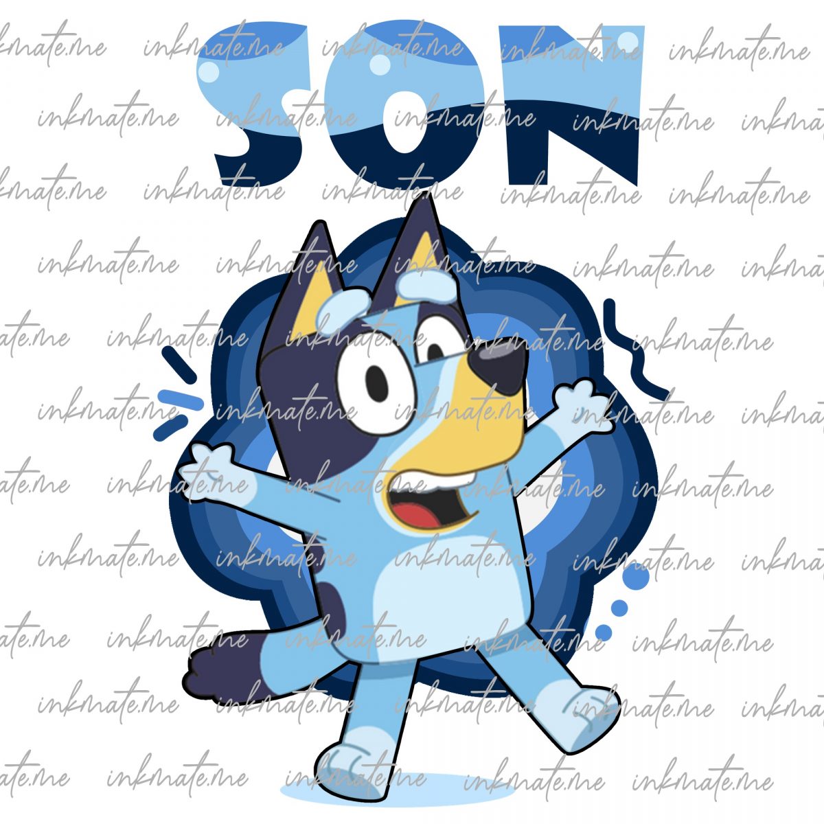 Bluey Family Fun, Bluey Birthday, Playful Bluey, Bluey and Bingo