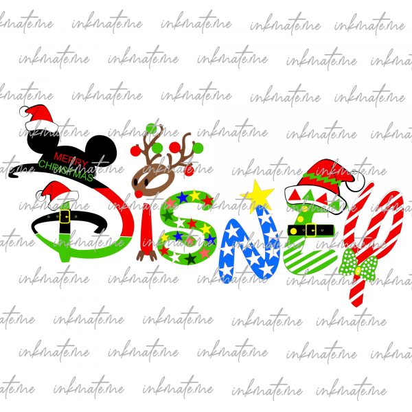 Mickey Santa Hat, Minnie and Mickey Holiday, Mickey Holiday Cheer