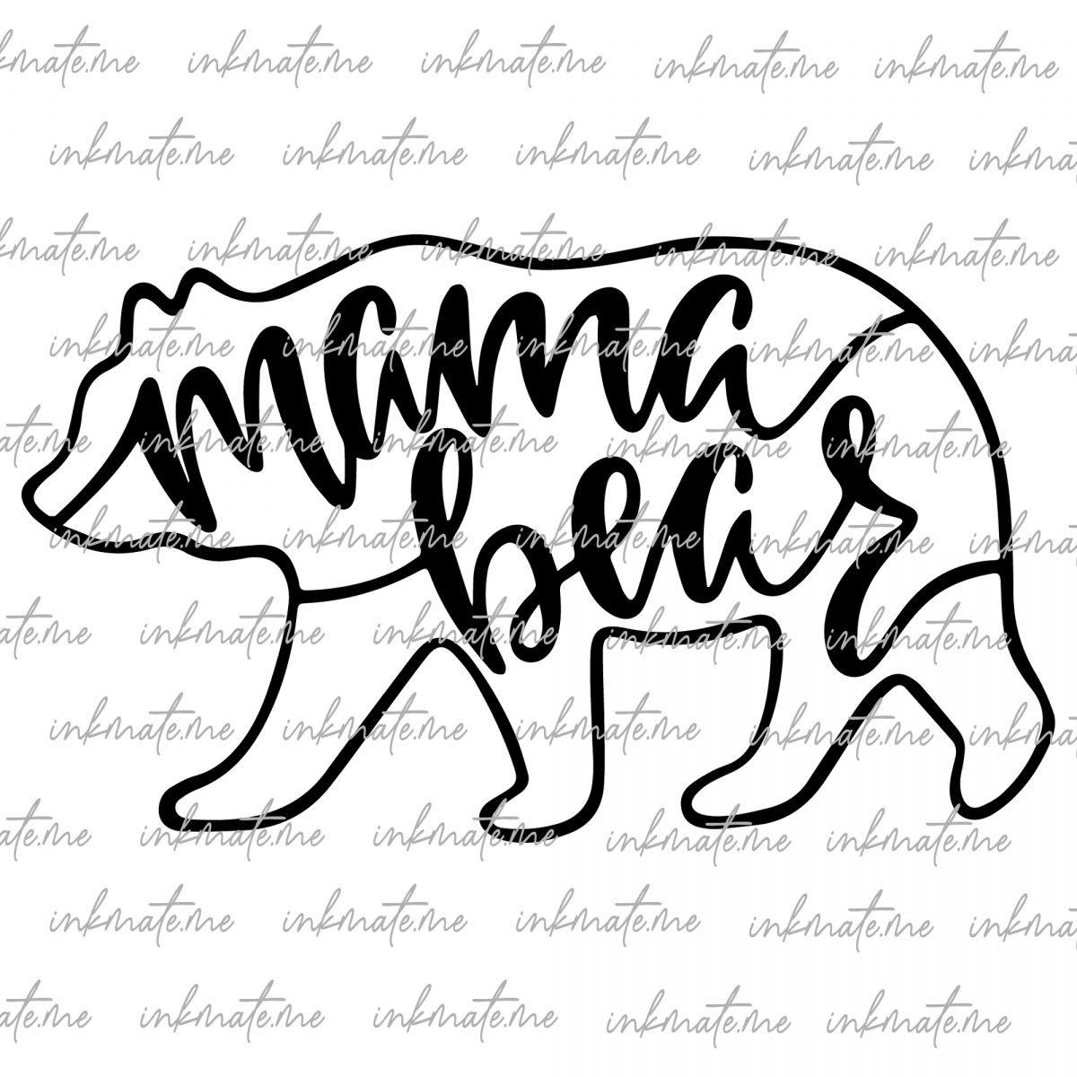 Family Bear, Mother Bear Love, Mama Bear and Cub, Mama Bear Hug