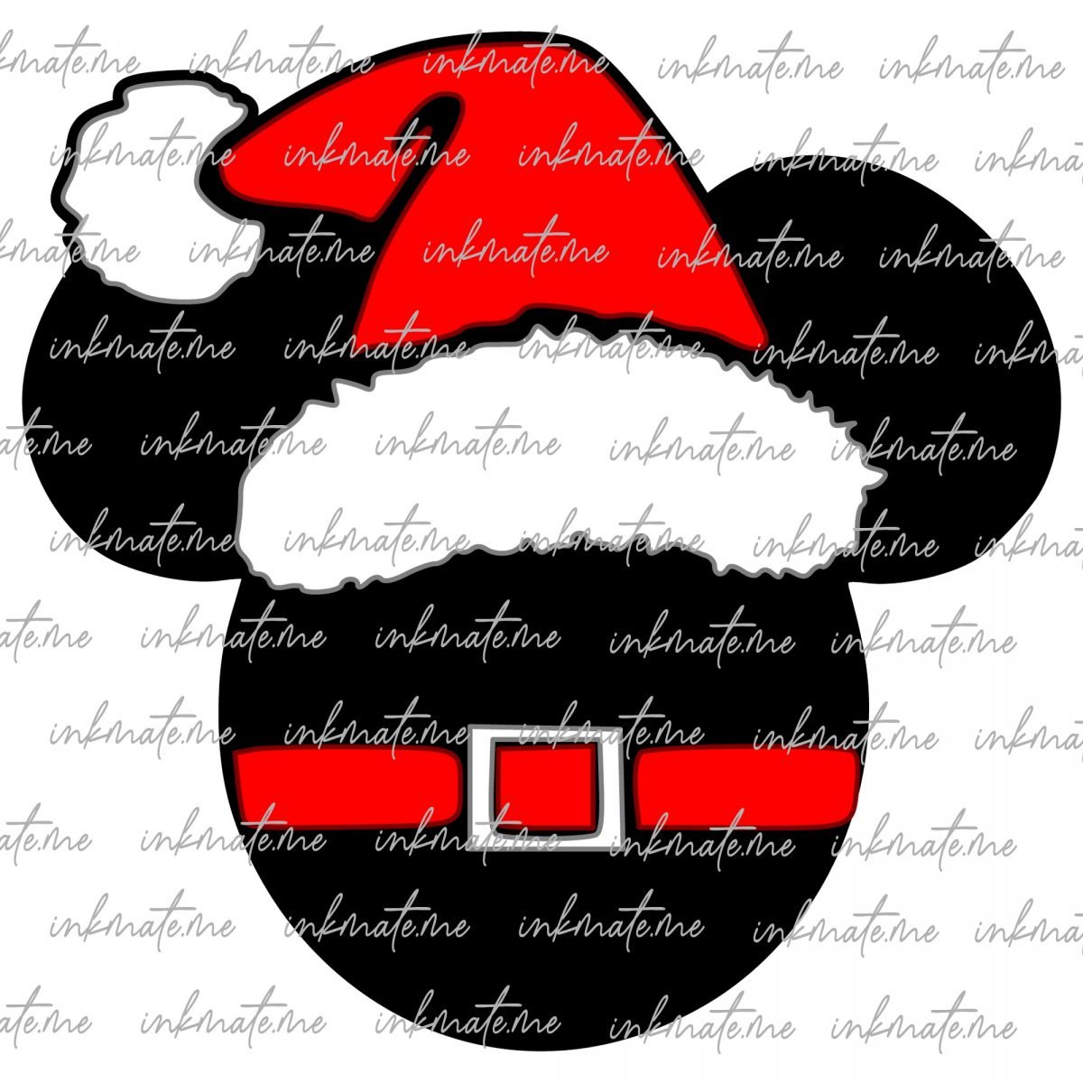 Disney Winter Wonderland, Mickey Mouse Christmas, Mickey and Friends Christmas, Mickey Santa Hat