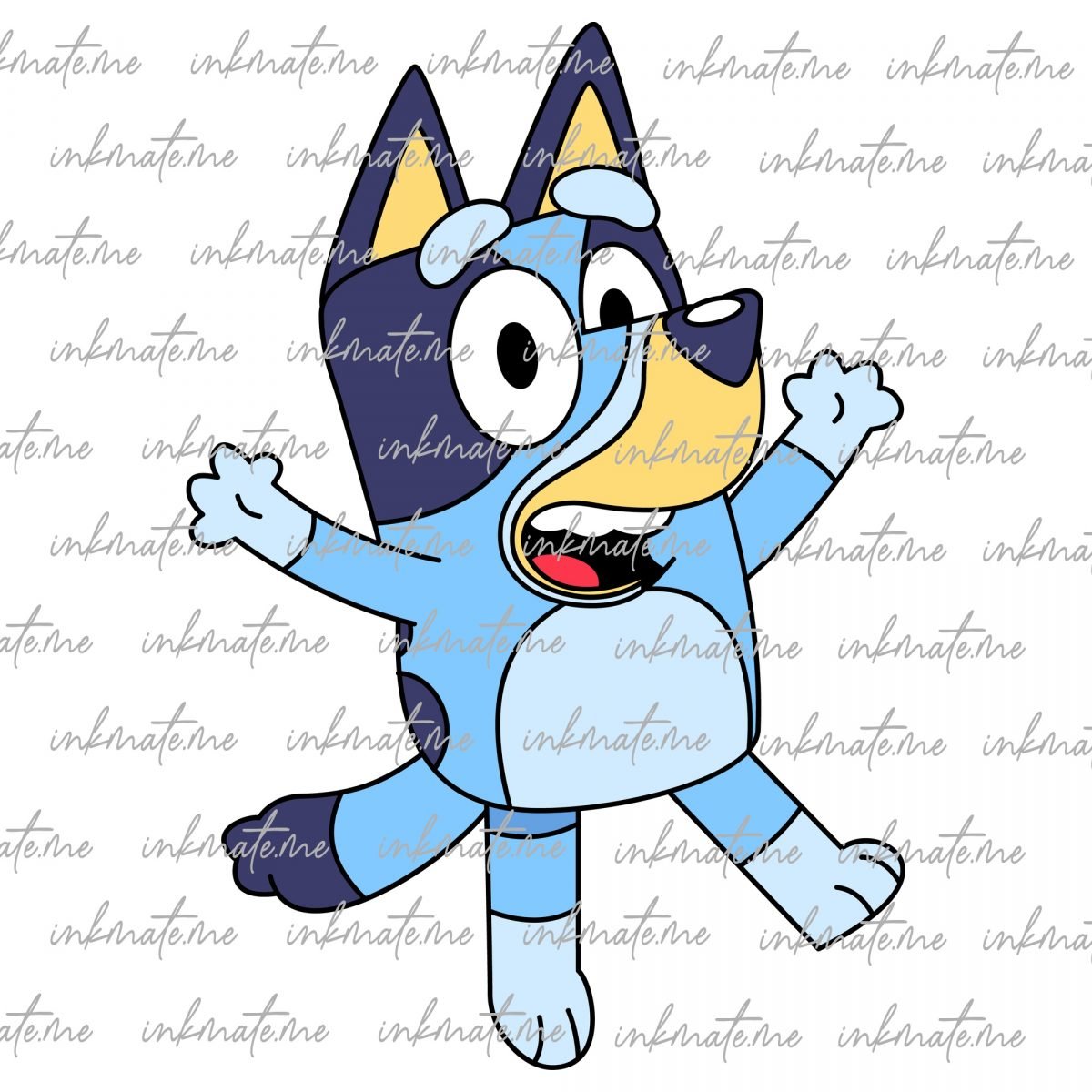 Happy Bluey, Bluey and Friends, Bluey Cartoon