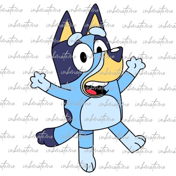 Happy Bluey, Bluey and Friends, Bluey Cartoon