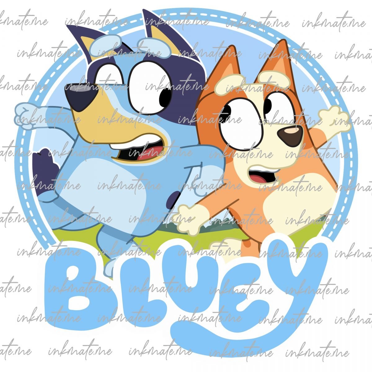 Bluey Characters, Bluey and Friends, Bluey Family Fun, Playful Bluey, Bluey Adventure, Bluey Birthday