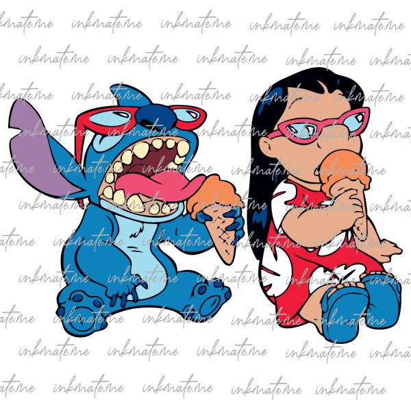 Ohana Means Family, Island Protector, Alien Friendship, Stitch Surfing, Hawaiian Adventure, Stitch Cuddles, Space Misfit, Lilo's Dance, Tropical Fun