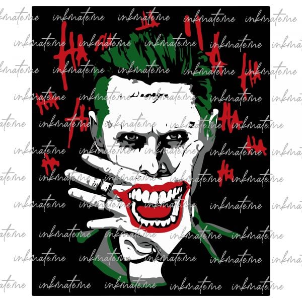 Joker's Grin, Joker's Laugh, Joker Card, Dark Knight's Foe