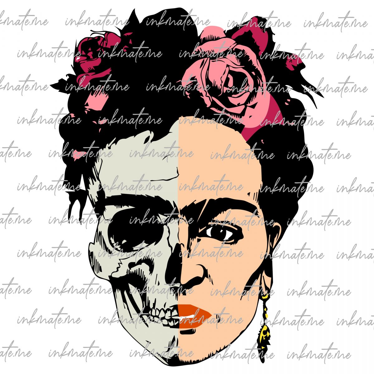 Vibrant Frida Art, Mexican Art Icon