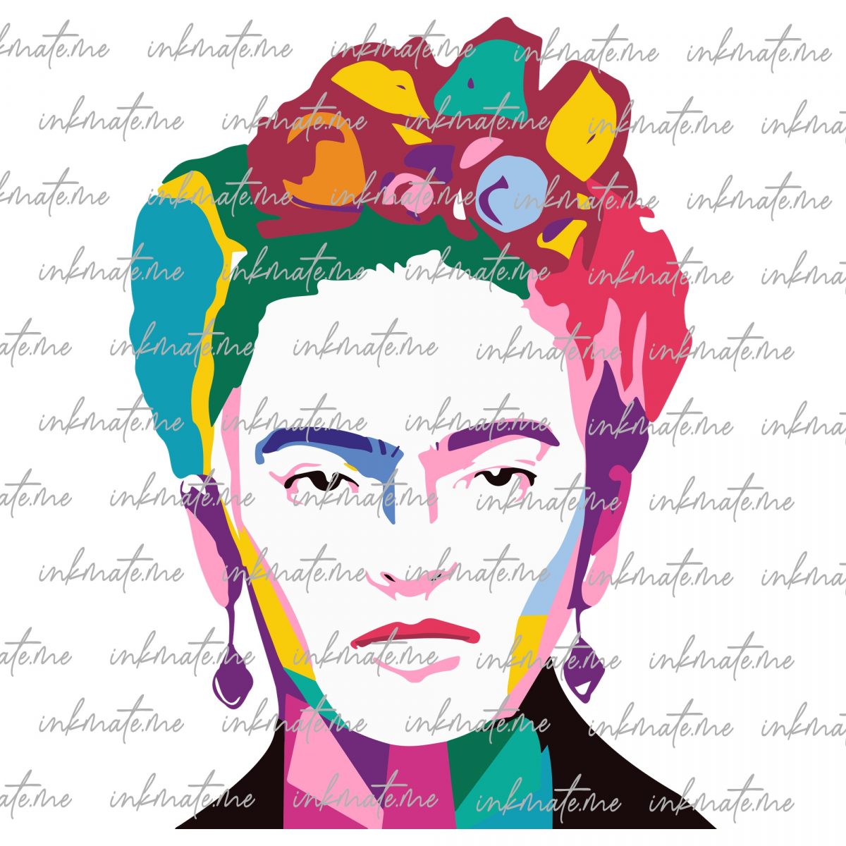 Frida's Love, Vibrant Frida Art, Frida Kahlo Revolution, Frida Kahlo Masterpiece, Frida's Flowers